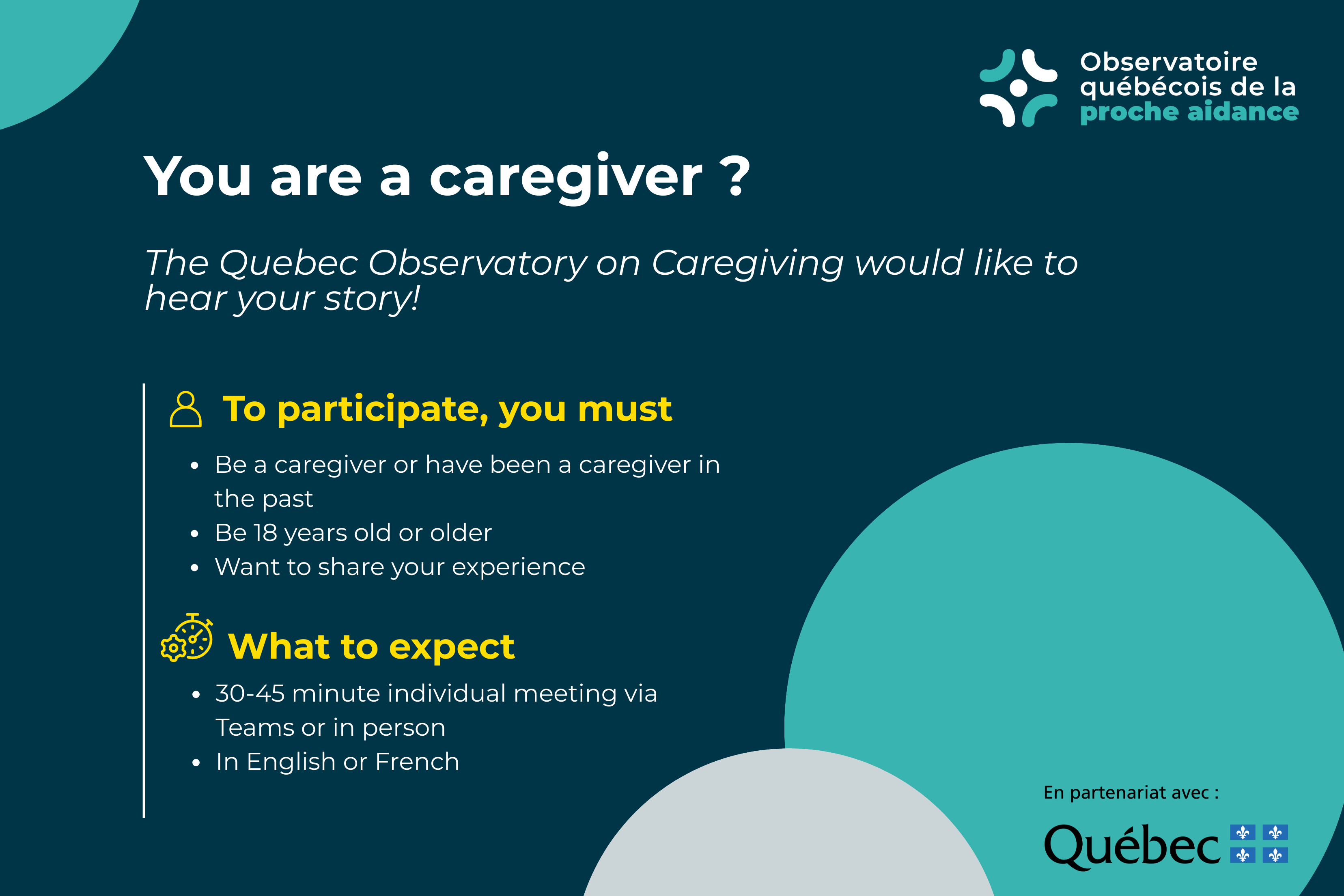 Call for caregivers’ stories from parent caregivers of autistic children