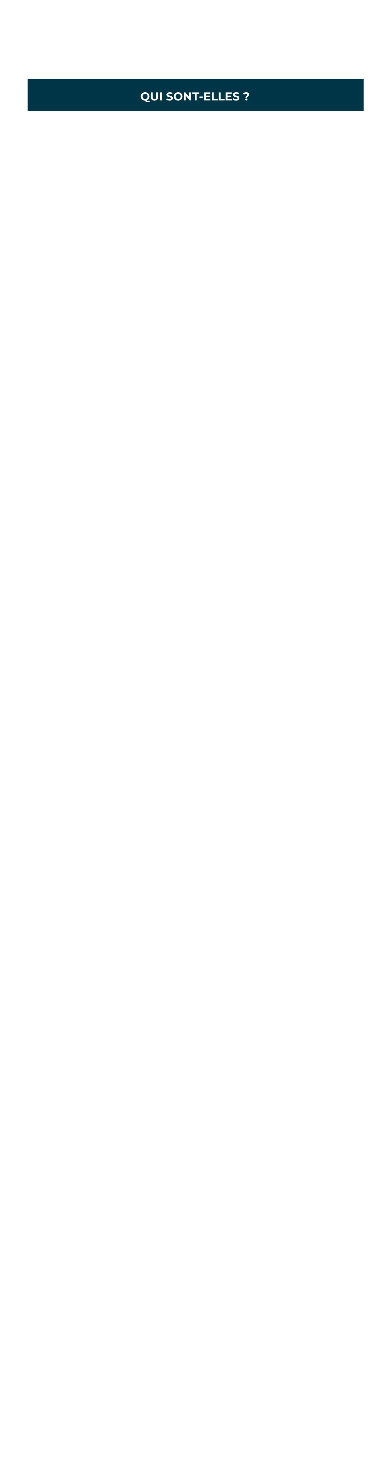 Qui sont-elles?